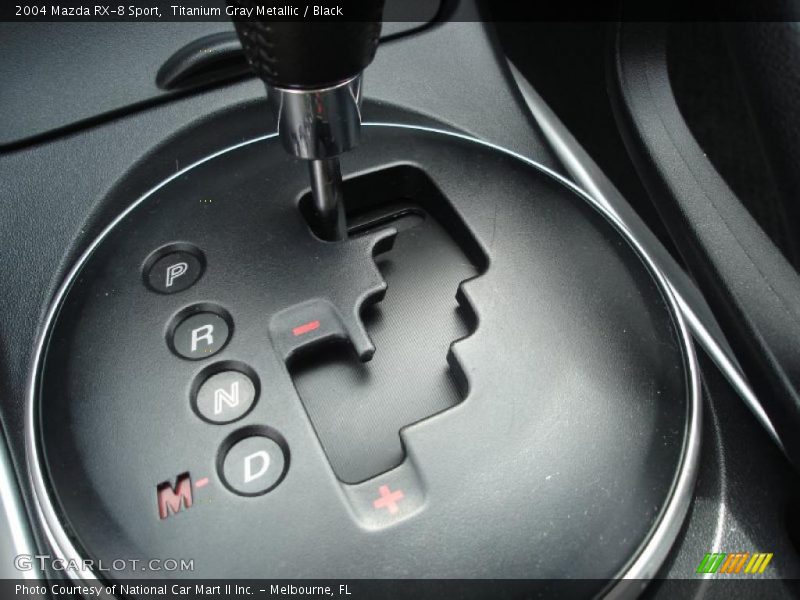 Titanium Gray Metallic / Black 2004 Mazda RX-8 Sport