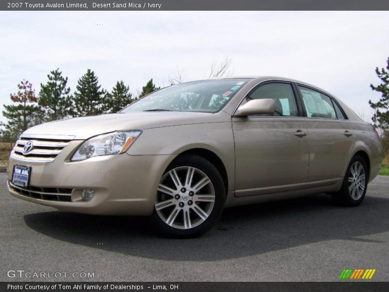 Desert Sand Mica / Ivory 2007 Toyota Avalon Limited