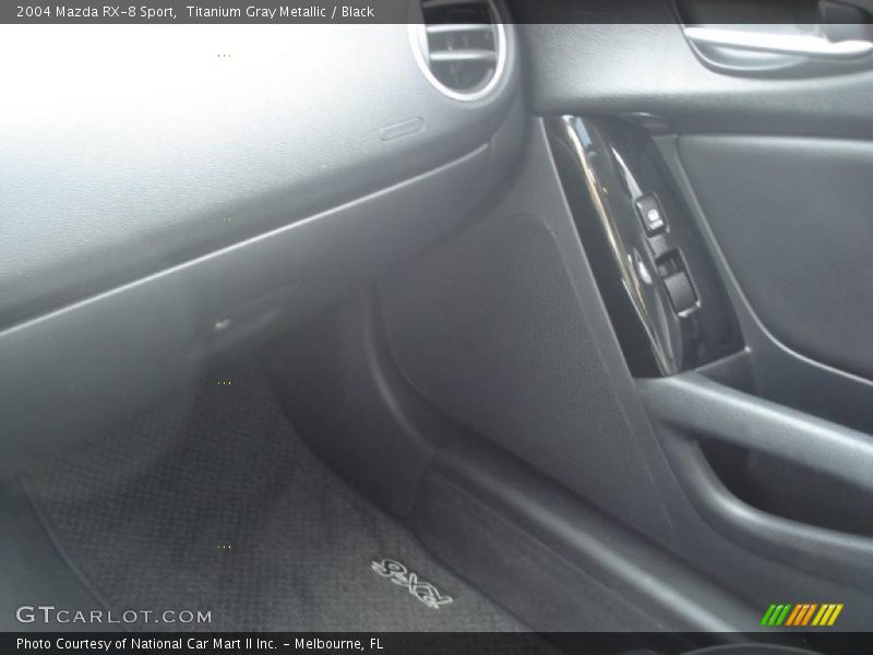 Titanium Gray Metallic / Black 2004 Mazda RX-8 Sport