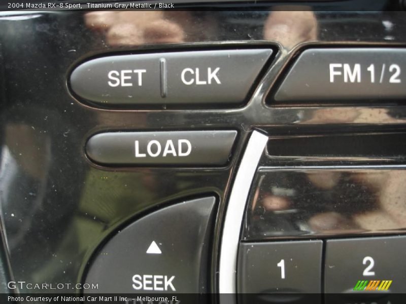 Titanium Gray Metallic / Black 2004 Mazda RX-8 Sport