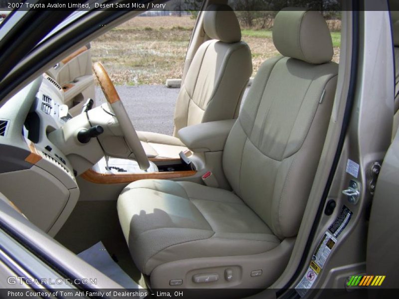Desert Sand Mica / Ivory 2007 Toyota Avalon Limited