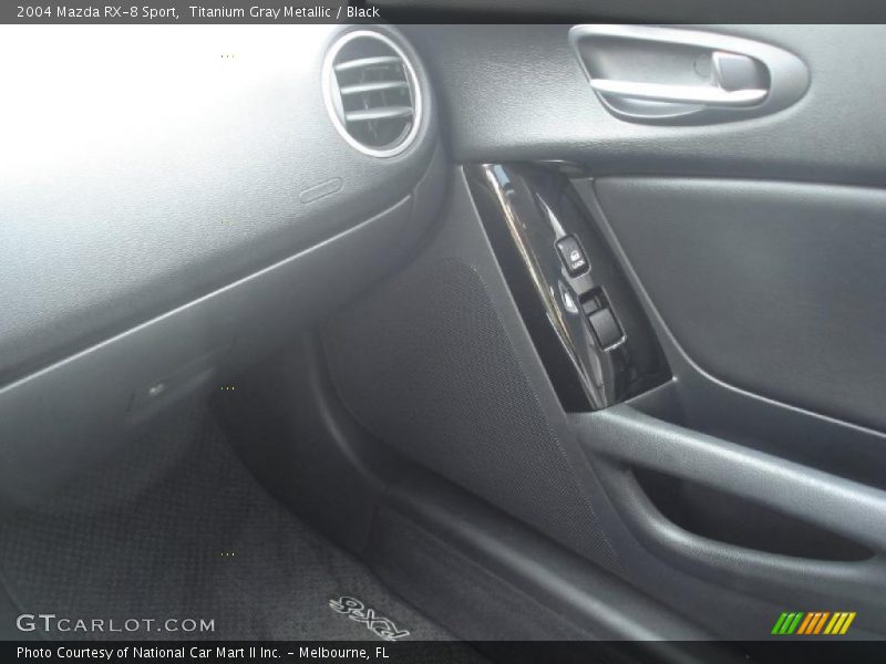 Titanium Gray Metallic / Black 2004 Mazda RX-8 Sport