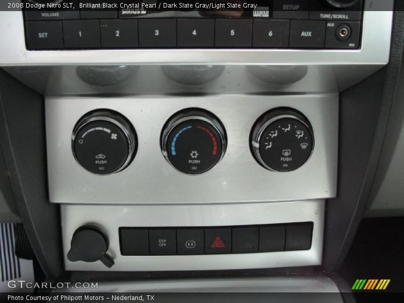 Brilliant Black Crystal Pearl / Dark Slate Gray/Light Slate Gray 2008 Dodge Nitro SLT