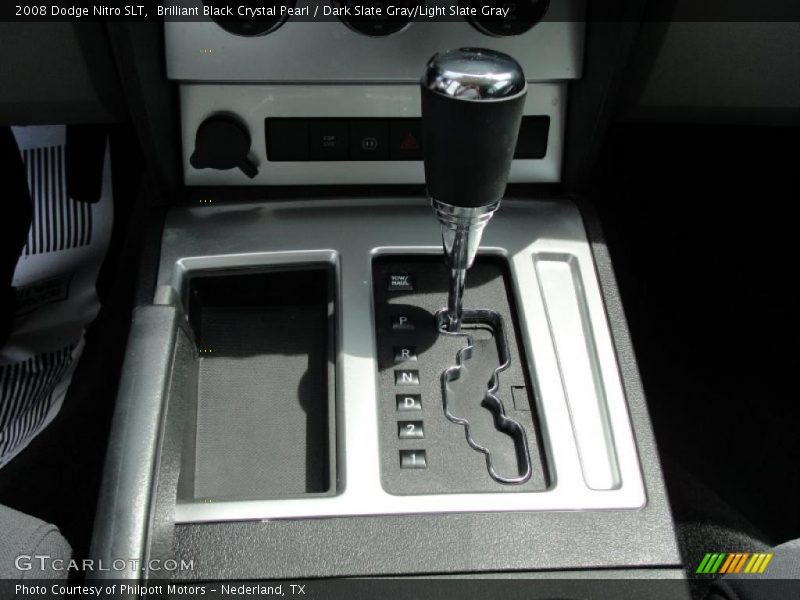 Brilliant Black Crystal Pearl / Dark Slate Gray/Light Slate Gray 2008 Dodge Nitro SLT