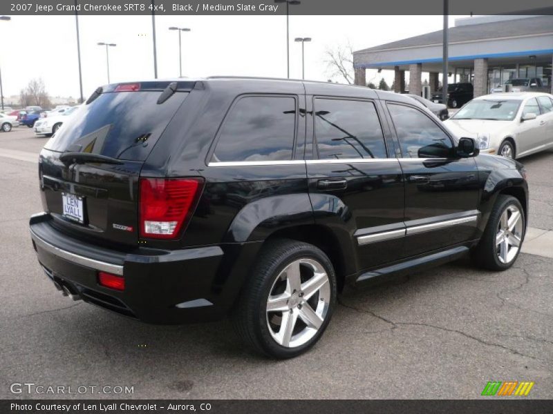 Black / Medium Slate Gray 2007 Jeep Grand Cherokee SRT8 4x4