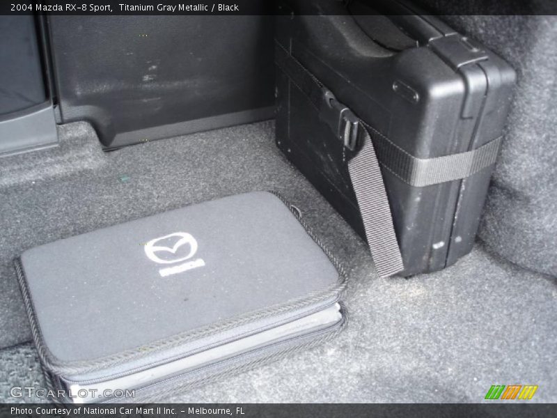 Titanium Gray Metallic / Black 2004 Mazda RX-8 Sport