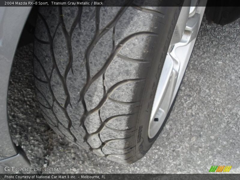 Titanium Gray Metallic / Black 2004 Mazda RX-8 Sport