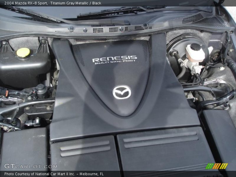 Titanium Gray Metallic / Black 2004 Mazda RX-8 Sport