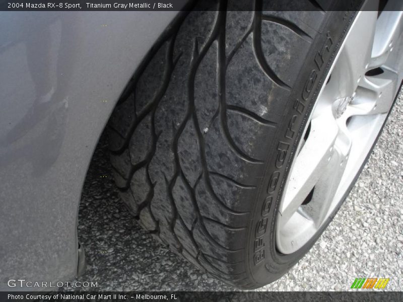 Titanium Gray Metallic / Black 2004 Mazda RX-8 Sport