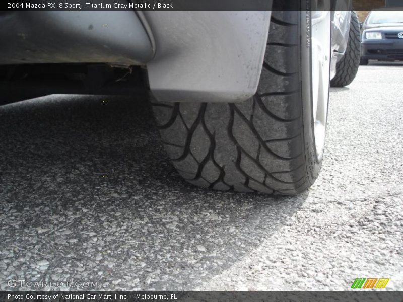 Titanium Gray Metallic / Black 2004 Mazda RX-8 Sport