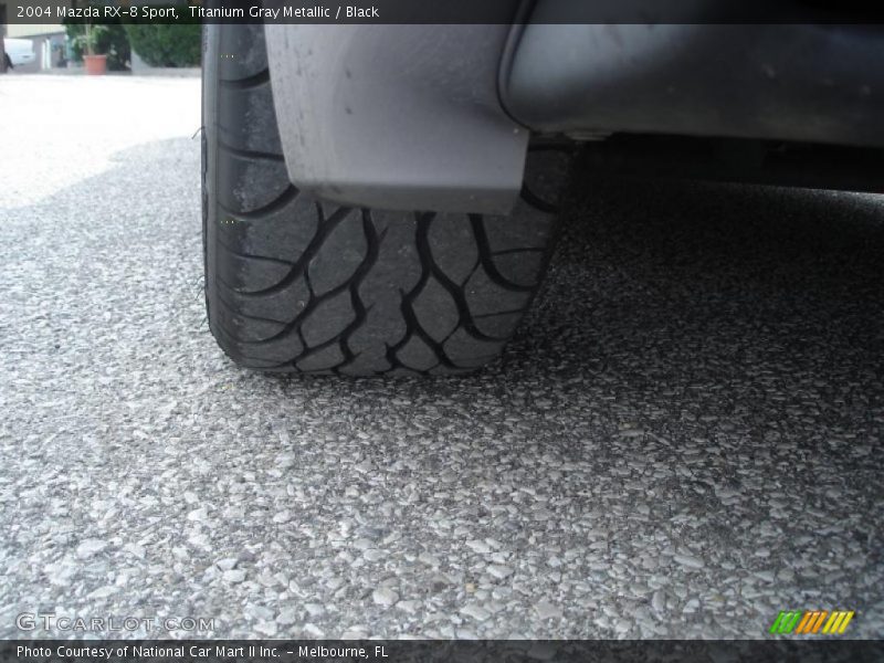 Titanium Gray Metallic / Black 2004 Mazda RX-8 Sport