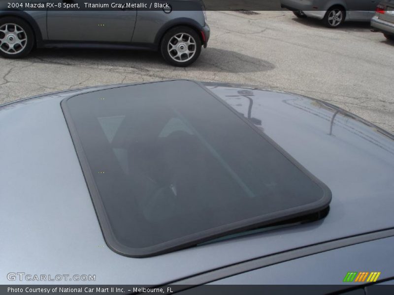 Titanium Gray Metallic / Black 2004 Mazda RX-8 Sport