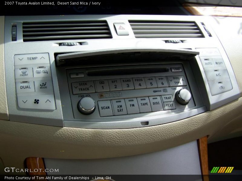 Desert Sand Mica / Ivory 2007 Toyota Avalon Limited