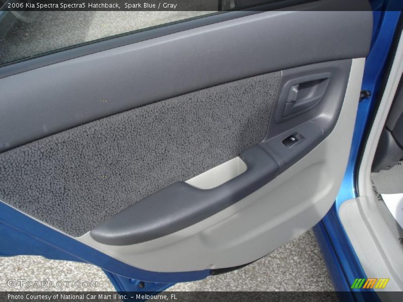 Spark Blue / Gray 2006 Kia Spectra Spectra5 Hatchback
