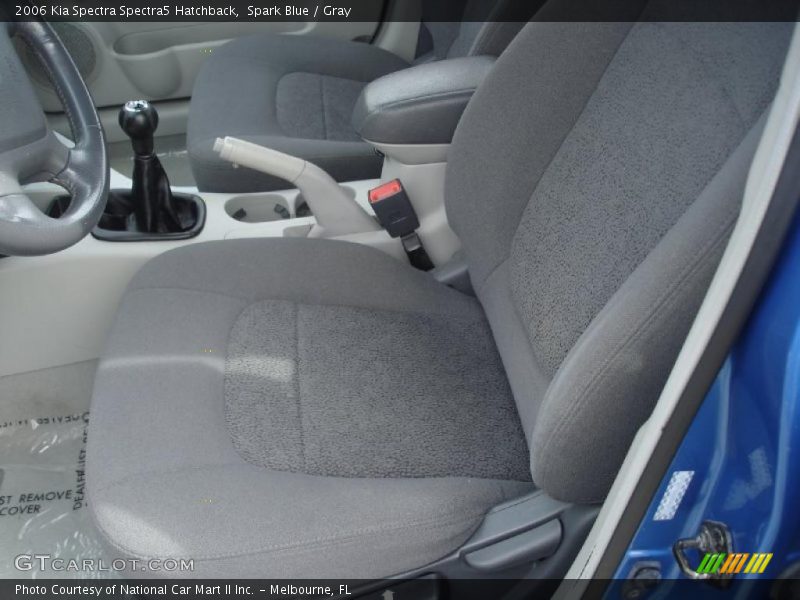 Spark Blue / Gray 2006 Kia Spectra Spectra5 Hatchback