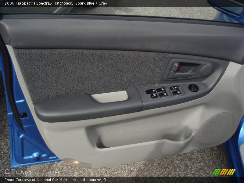 Spark Blue / Gray 2006 Kia Spectra Spectra5 Hatchback