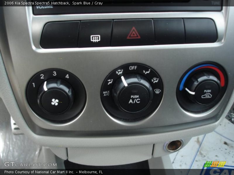 Spark Blue / Gray 2006 Kia Spectra Spectra5 Hatchback