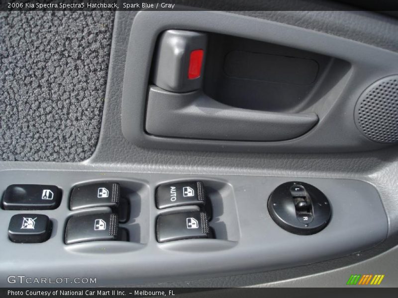 Spark Blue / Gray 2006 Kia Spectra Spectra5 Hatchback