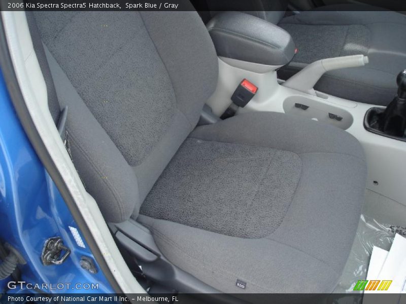 Spark Blue / Gray 2006 Kia Spectra Spectra5 Hatchback
