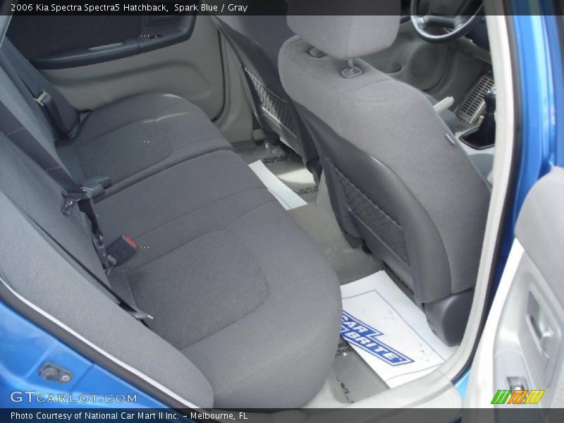 Spark Blue / Gray 2006 Kia Spectra Spectra5 Hatchback