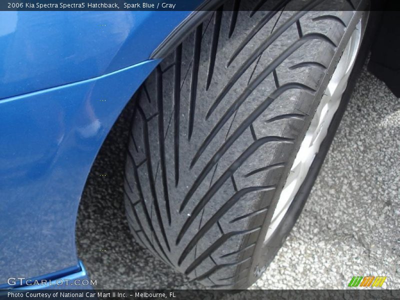 Spark Blue / Gray 2006 Kia Spectra Spectra5 Hatchback