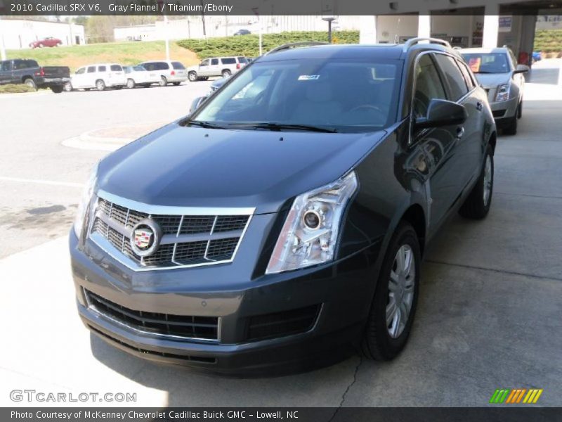 Gray Flannel / Titanium/Ebony 2010 Cadillac SRX V6