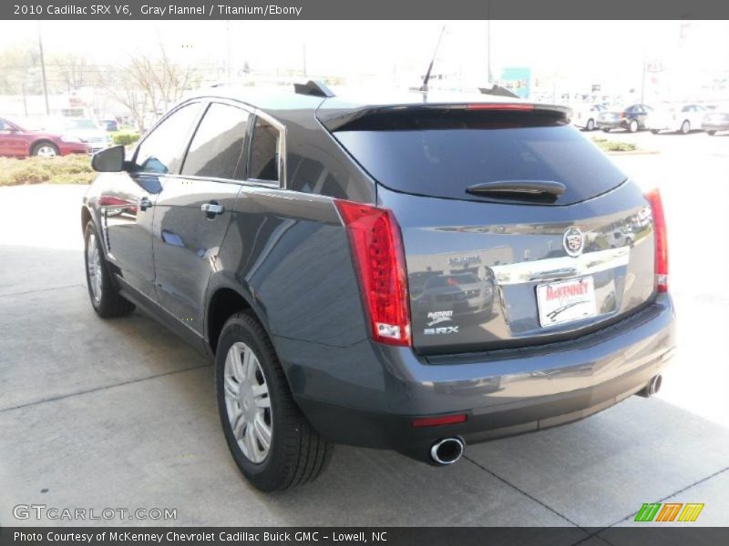 Gray Flannel / Titanium/Ebony 2010 Cadillac SRX V6