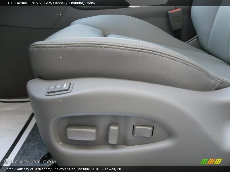Gray Flannel / Titanium/Ebony 2010 Cadillac SRX V6