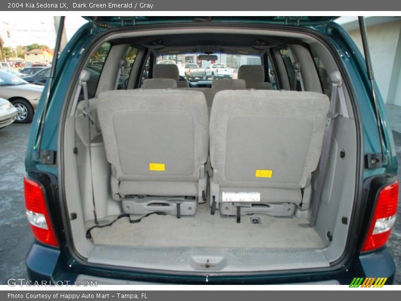 Dark Green Emerald / Gray 2004 Kia Sedona LX