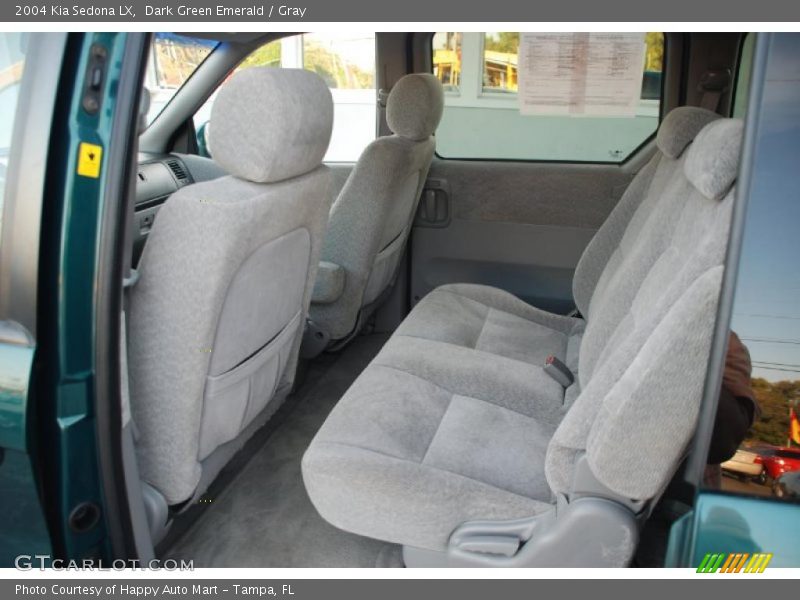 Dark Green Emerald / Gray 2004 Kia Sedona LX