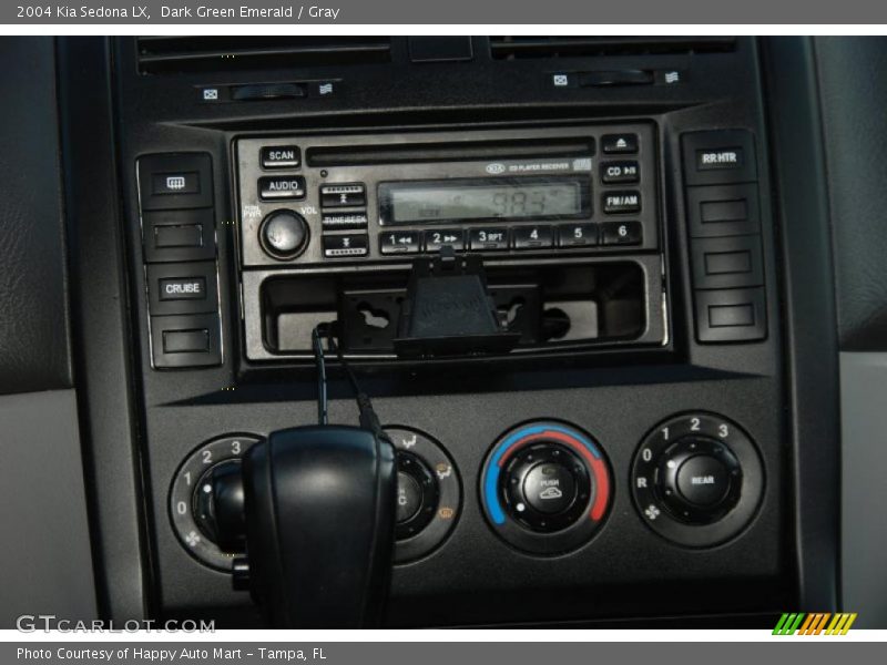 Dark Green Emerald / Gray 2004 Kia Sedona LX