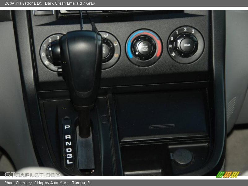 Dark Green Emerald / Gray 2004 Kia Sedona LX