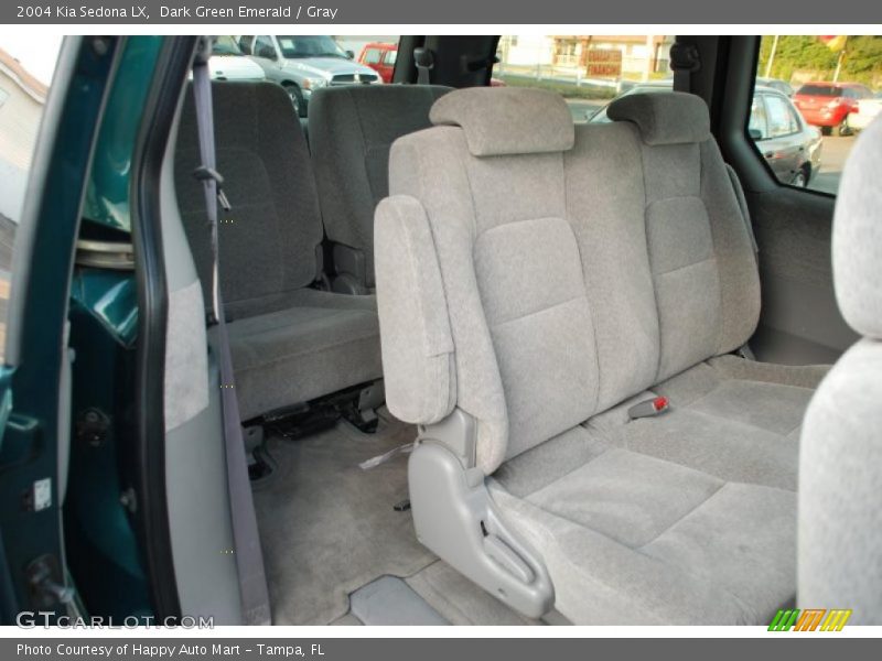 Dark Green Emerald / Gray 2004 Kia Sedona LX