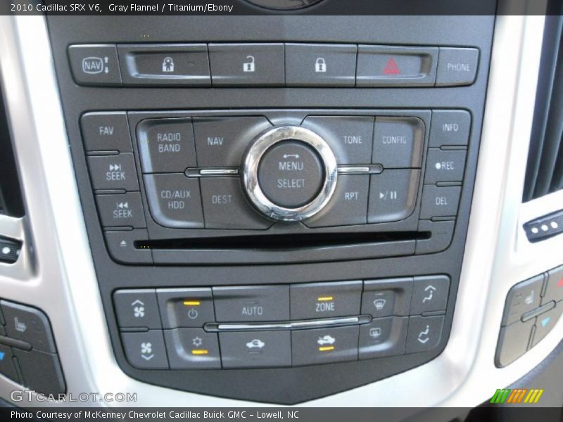 Gray Flannel / Titanium/Ebony 2010 Cadillac SRX V6