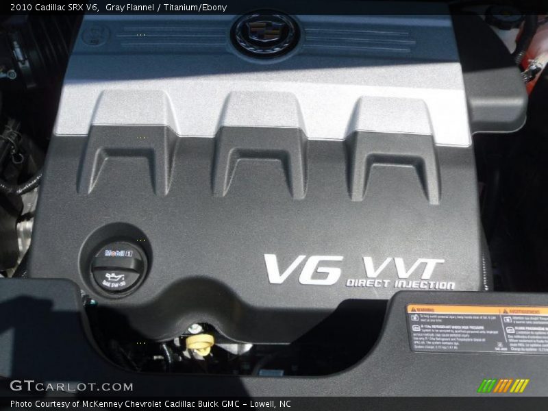Gray Flannel / Titanium/Ebony 2010 Cadillac SRX V6