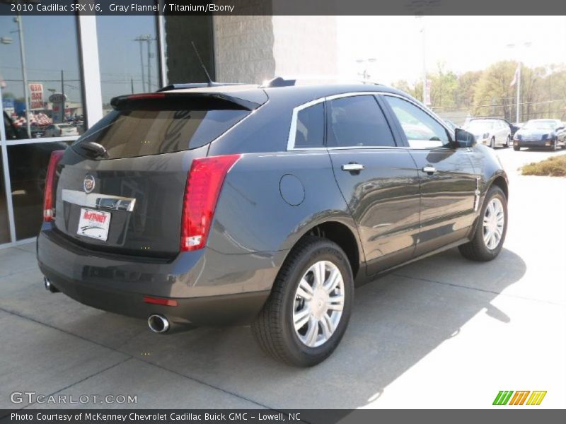 Gray Flannel / Titanium/Ebony 2010 Cadillac SRX V6