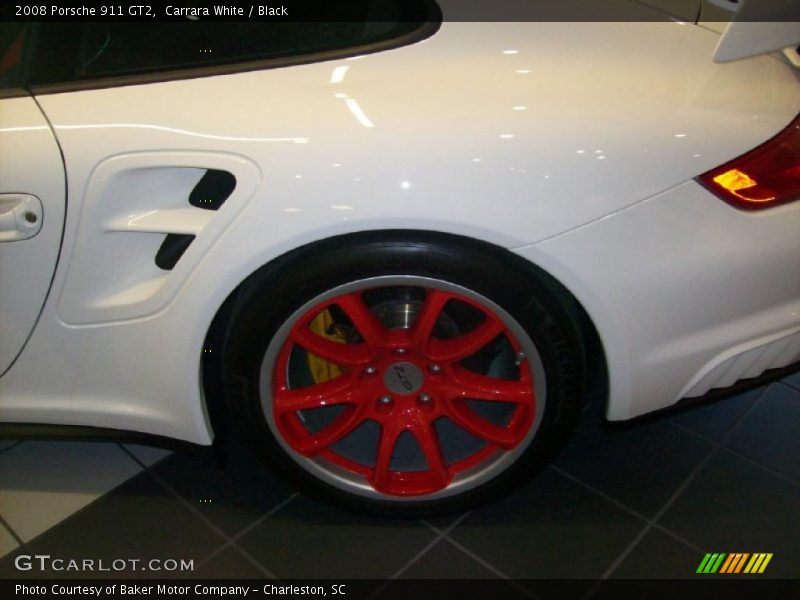 Carrara White / Black 2008 Porsche 911 GT2