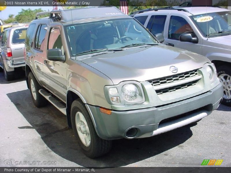 Granite Metallic / Gray 2003 Nissan Xterra XE V6