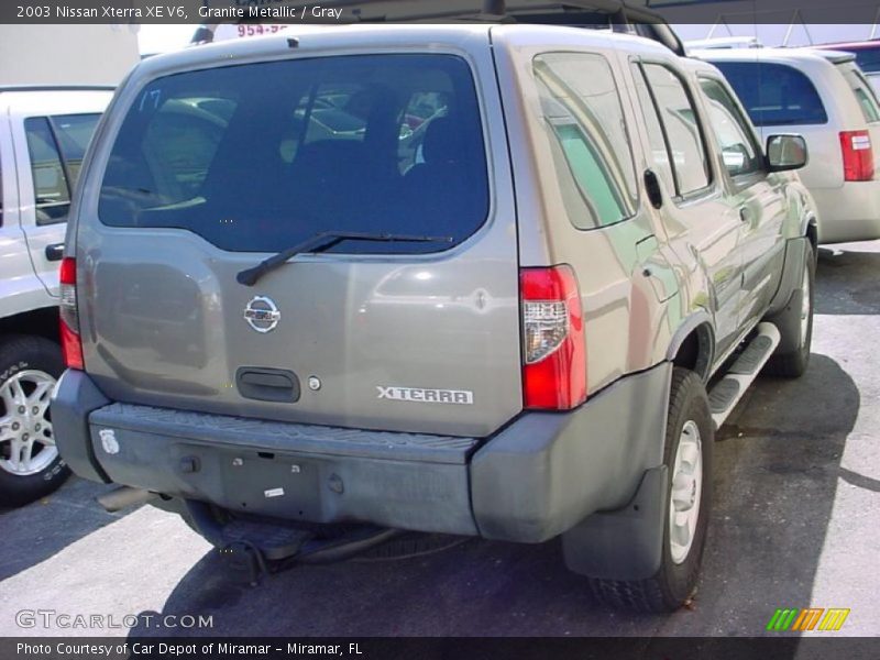 Granite Metallic / Gray 2003 Nissan Xterra XE V6