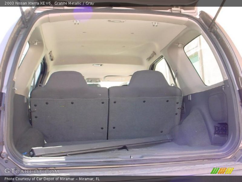 Granite Metallic / Gray 2003 Nissan Xterra XE V6