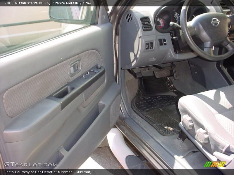 Granite Metallic / Gray 2003 Nissan Xterra XE V6