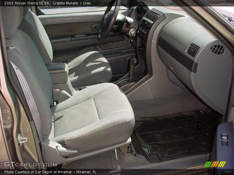 Granite Metallic / Gray 2003 Nissan Xterra XE V6