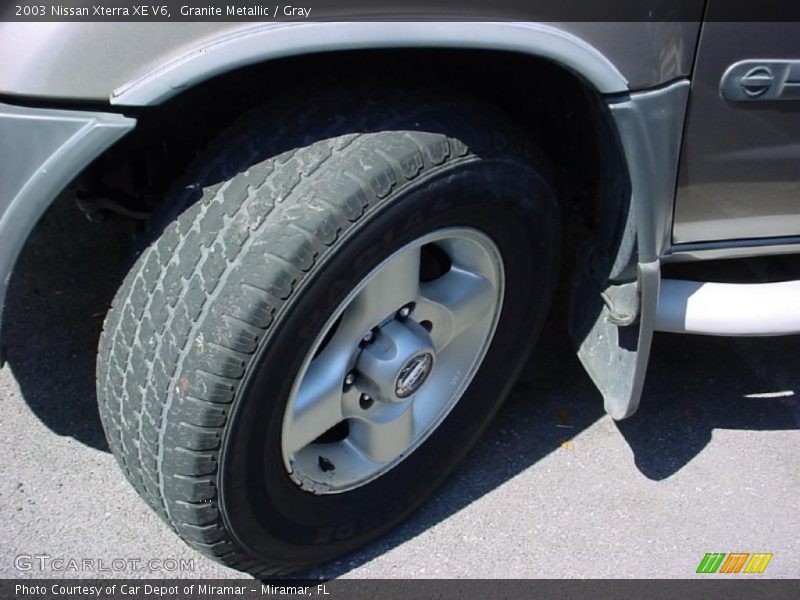 Granite Metallic / Gray 2003 Nissan Xterra XE V6