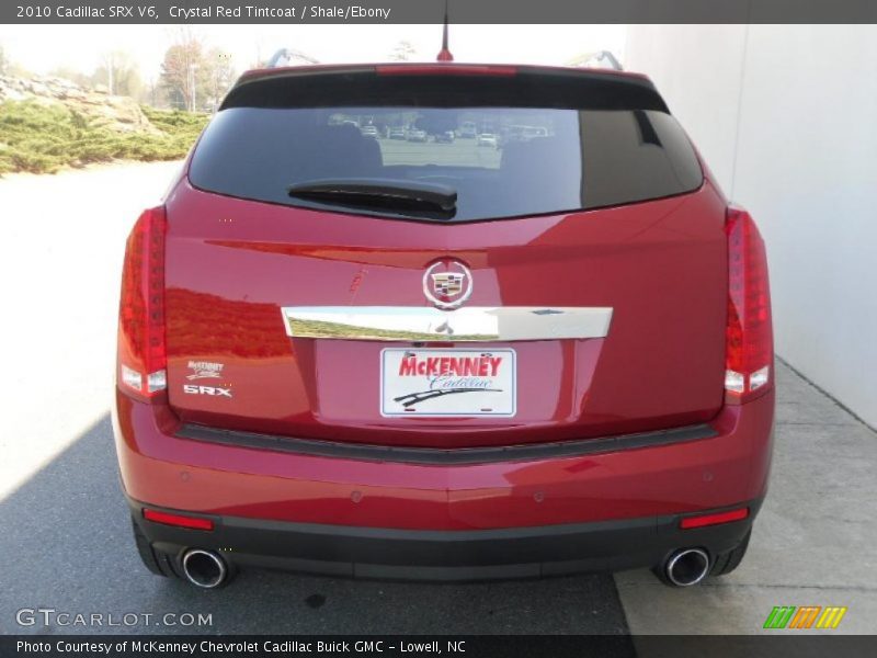Crystal Red Tintcoat / Shale/Ebony 2010 Cadillac SRX V6