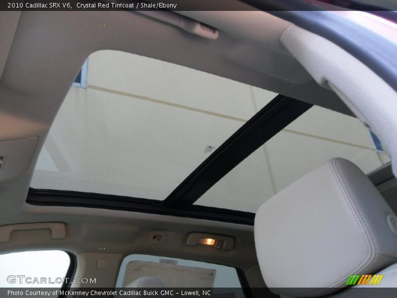 Crystal Red Tintcoat / Shale/Ebony 2010 Cadillac SRX V6