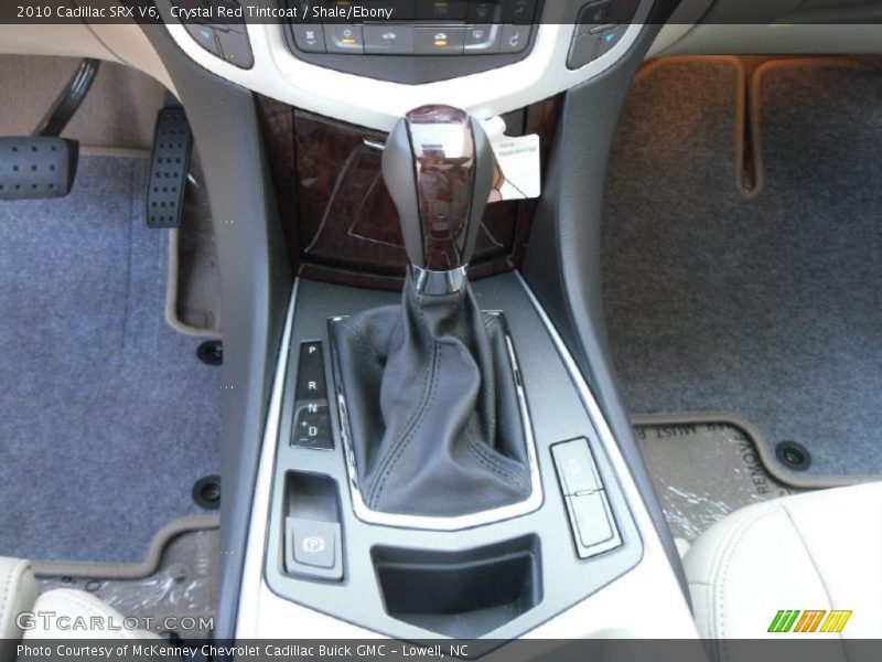 Crystal Red Tintcoat / Shale/Ebony 2010 Cadillac SRX V6