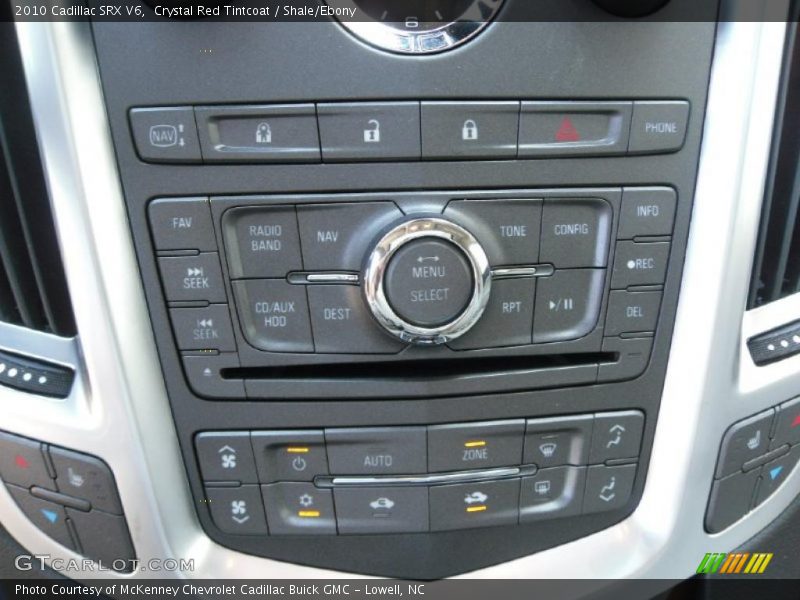 Crystal Red Tintcoat / Shale/Ebony 2010 Cadillac SRX V6