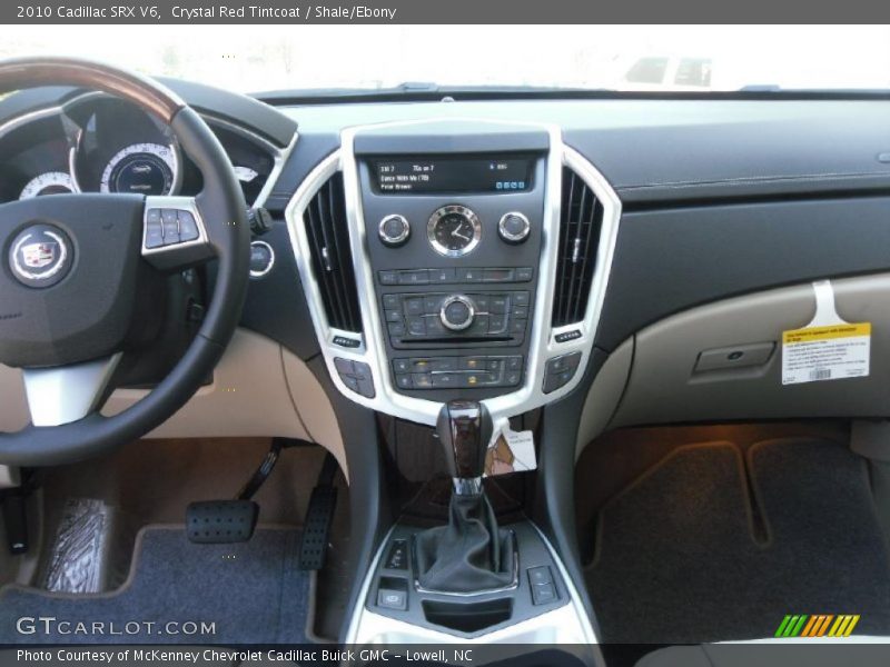 Crystal Red Tintcoat / Shale/Ebony 2010 Cadillac SRX V6