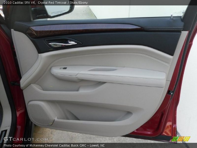 Crystal Red Tintcoat / Shale/Ebony 2010 Cadillac SRX V6