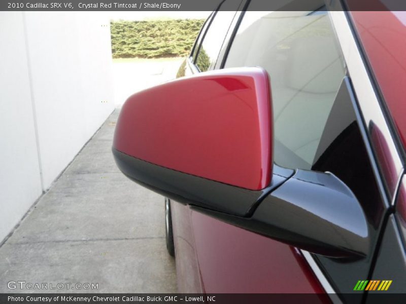 Crystal Red Tintcoat / Shale/Ebony 2010 Cadillac SRX V6